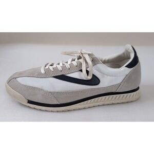 Tretorn Rawlins‎ Sneaker Womens 8.5 White Blue Lace Up Casual Retro Court